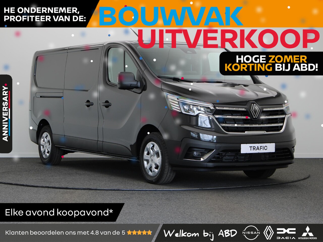 Renault Trafic - 2.0 dCi 150 EDC T30 L2H1 Advance | Trekhaak | Laadruimtepakket | Achteruitrijcamera | Vier - AutoWereld.nl