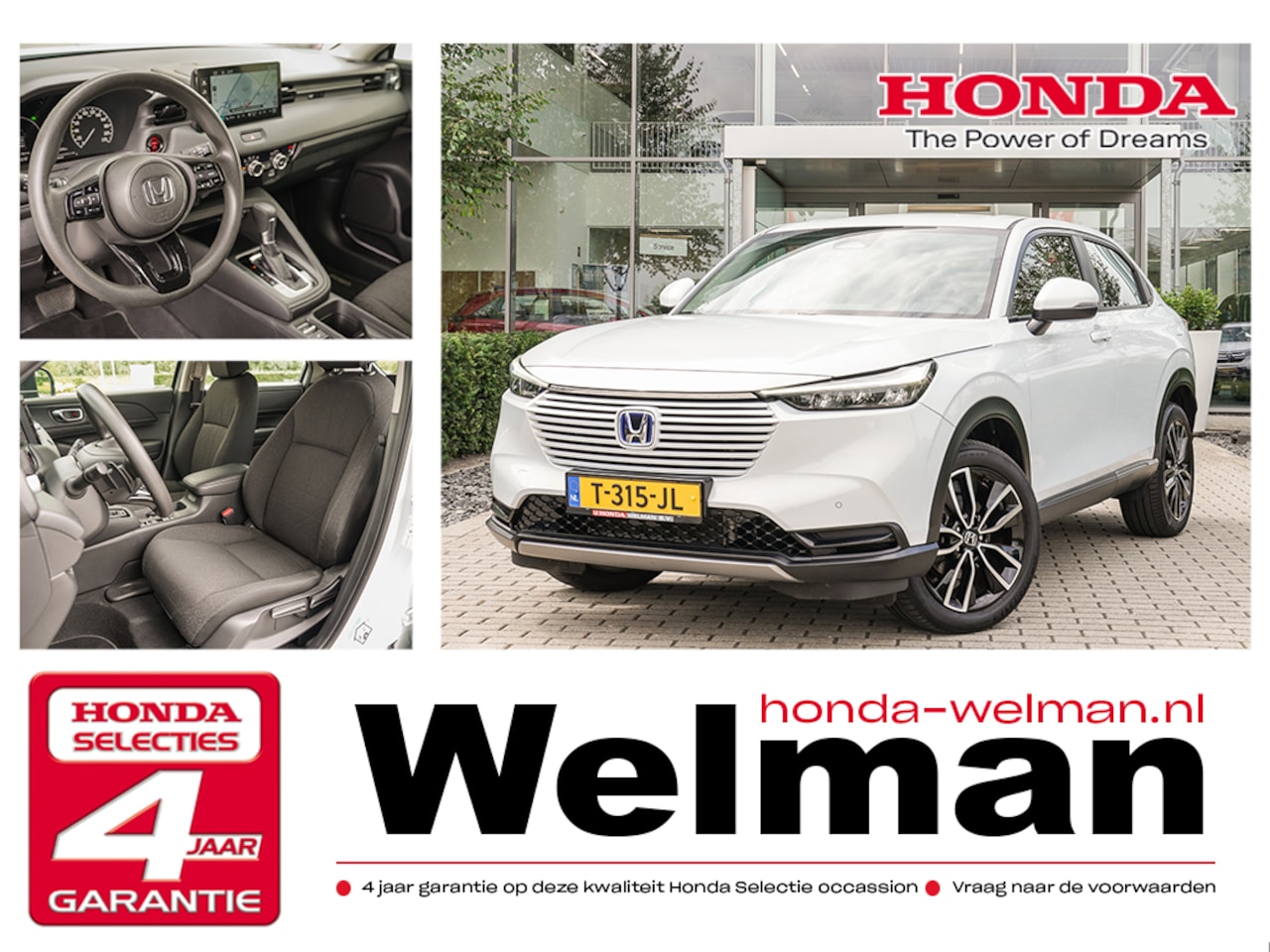 Honda HR-V - 1.5i e:HEV ELEGANCE - AUTOMAAT - FULL HYBRID - AutoWereld.nl