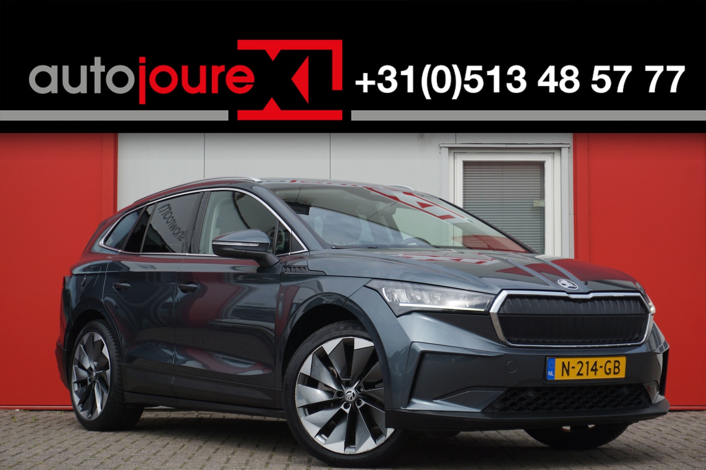 Skoda Enyaq iV - 80 | € 17.700 netto | Leder | Camera | Origineel NL | - AutoWereld.nl