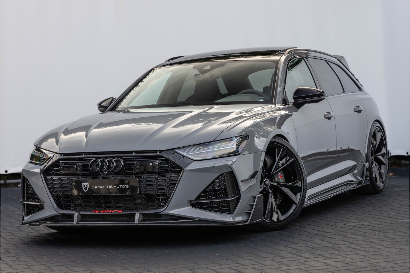 Audi RS6 - Avant 4.0 TFSI Quattro 600pk Pano Eventuri Keramisch Carbon Dynamic + - AutoWereld.nl
