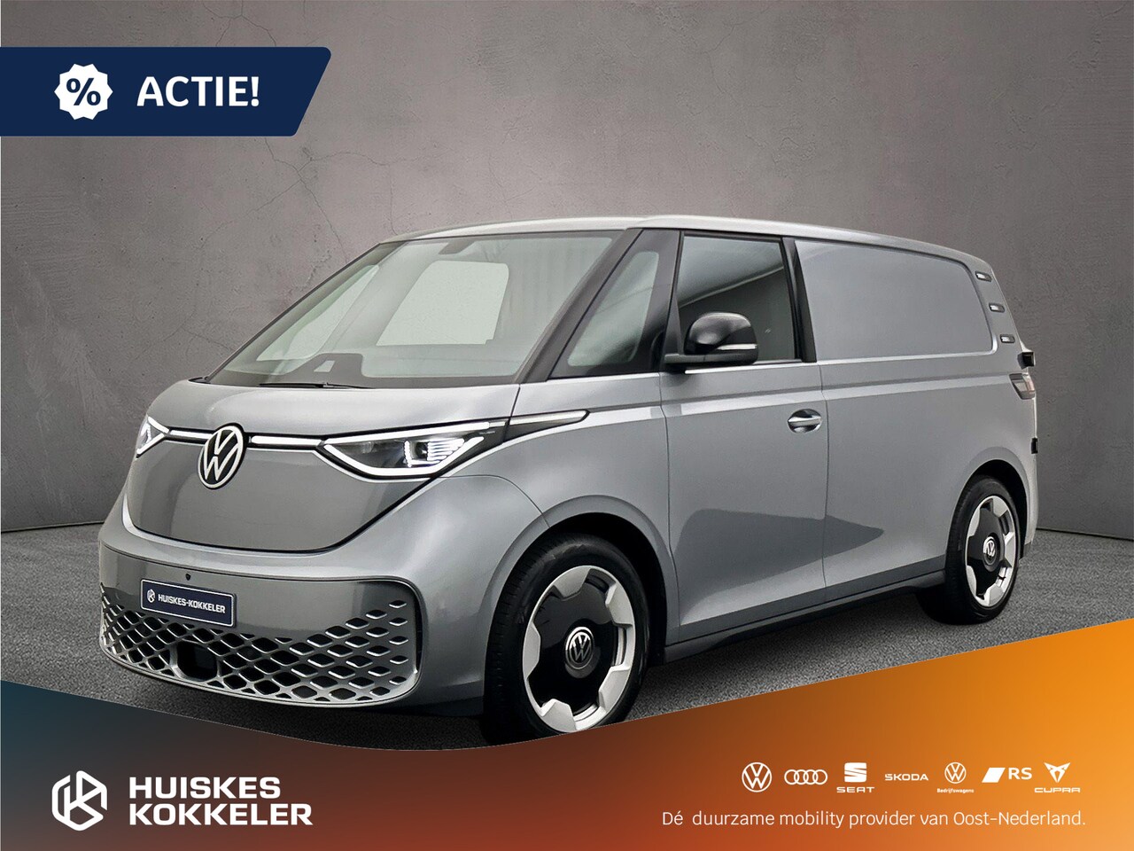 Volkswagen ID. Buzz Cargo - Bulli Edition 286pk 79 kWh | Voor Mekaar Deal > ACTIE-Prijs; bij koop of leasen via HK < - AutoWereld.nl