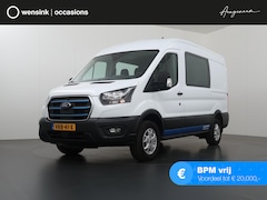 Ford E-Transit - 350 L2 H2 TREND 68 kWh | DUBBEL CABINE | 317 KM WLTP | 6 PERSONEN DC | CRUISE CONTROL | NA