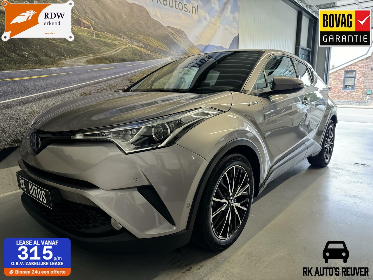 Toyota C-HR - 1.8 Hybrid Dynamic / Trekhaak / Vol optie! Leder - AutoWereld.nl