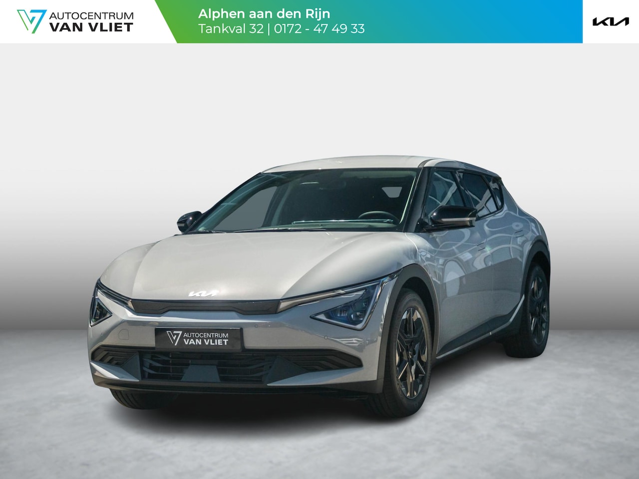 Kia EV6 - Light Edition 63 kWh l Direct leverbaar l Wolf Grey l 428 km Actieradius - AutoWereld.nl