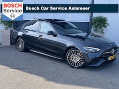 Mercedes-Benz C-klasse - 200 AMG Line / PANO /360 CAMERA / TREKHAAK / MEMORY /