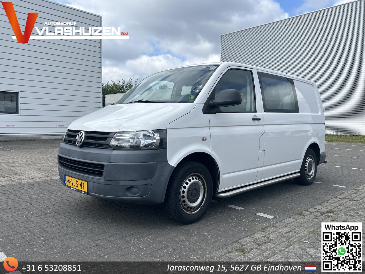 Volkswagen Transporter - 2.0 TDI L1H1 T800 Baseline DC Budgetline | € 6.950,- NETTO! | 5 Persoons | Leder | Airco | - AutoWereld.nl