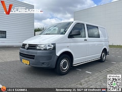 Volkswagen Transporter - 2.0 TDI L1H1 T800 Baseline DC Budgetline | € 6.950, - NETTO | 5 Persoons | Leder | Airco |