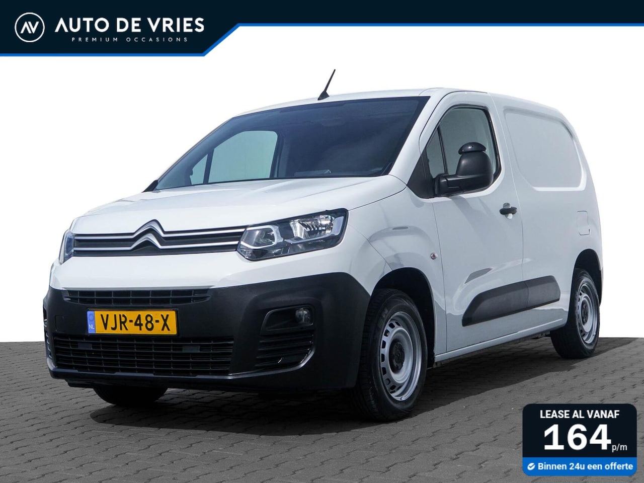 Citroën Berlingo - bestel 1.5 BlueHDI Club 3-zits | Airco | Carplay | PDC | Cruise control - AutoWereld.nl