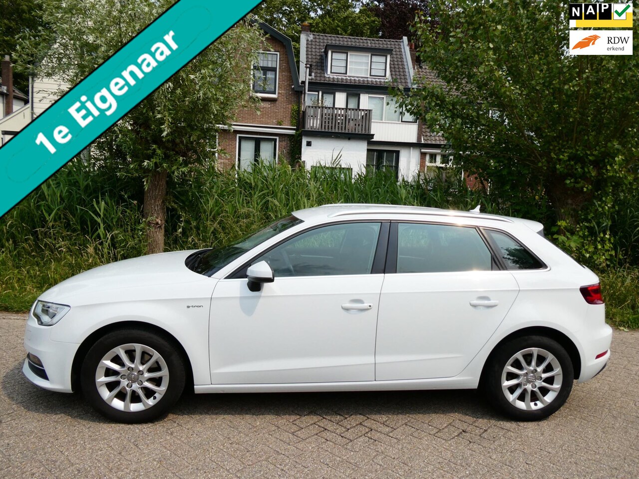 Audi A3 Sportback - 1.4 TFSI Automaat g-tron 1e eig. 5-deurs 110pk Clima Navi LED - AutoWereld.nl