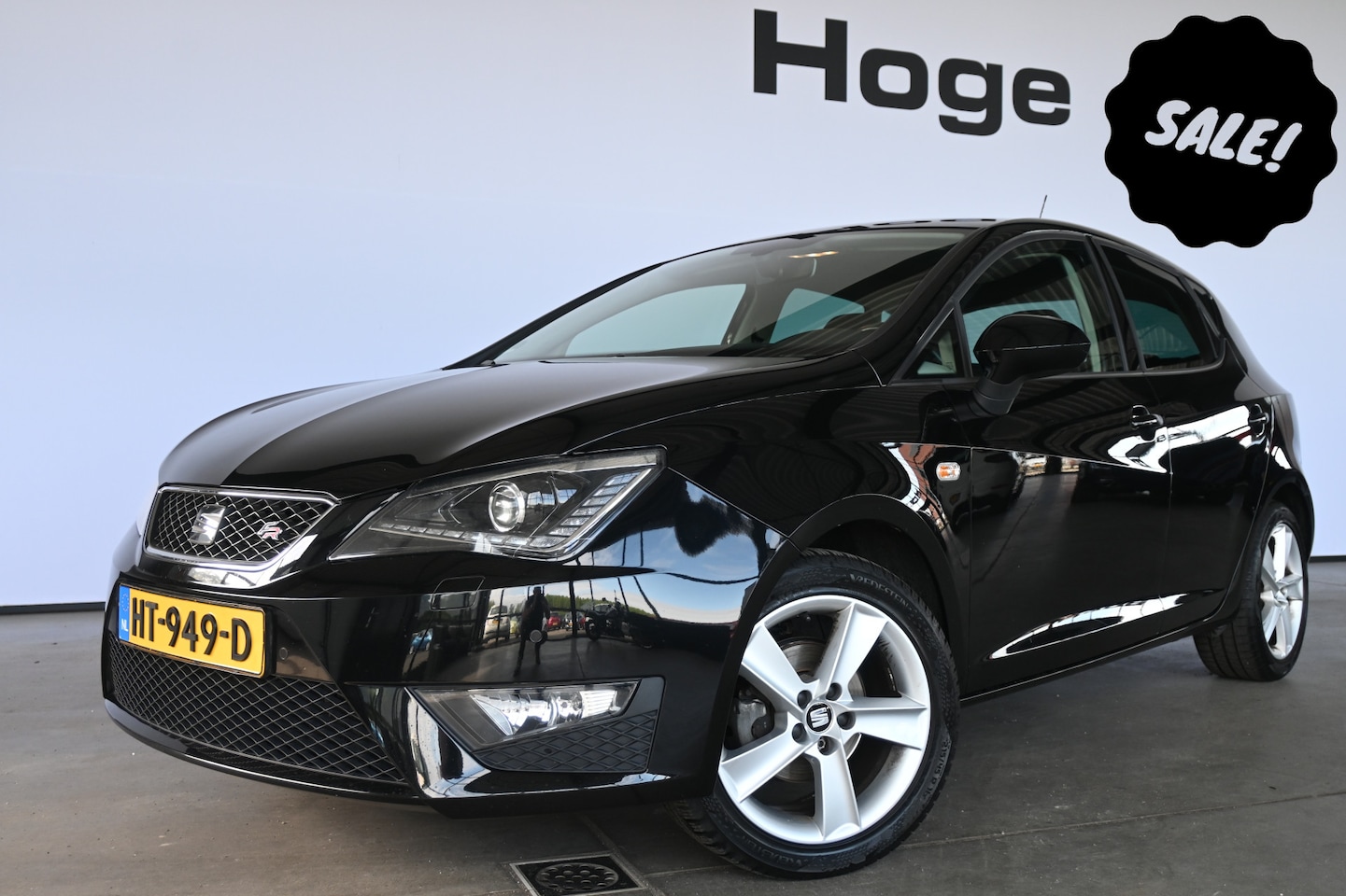 SEAT Ibiza - 1.0 EcoTSI FR Connect Navigatie Airco Cruise control Trekhaak PDC 100% Onderhouden Inruil - AutoWereld.nl