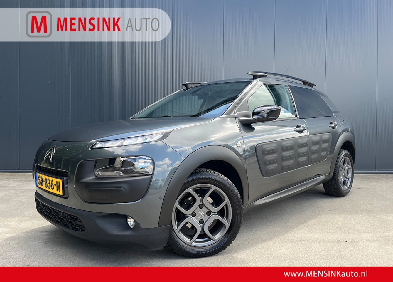 Citroën C4 Cactus - 1.6 BlueHDi PANO DAK CAMERA PARK ASSIST LED NAVI CRUISE ECC TREKHAAK - AutoWereld.nl