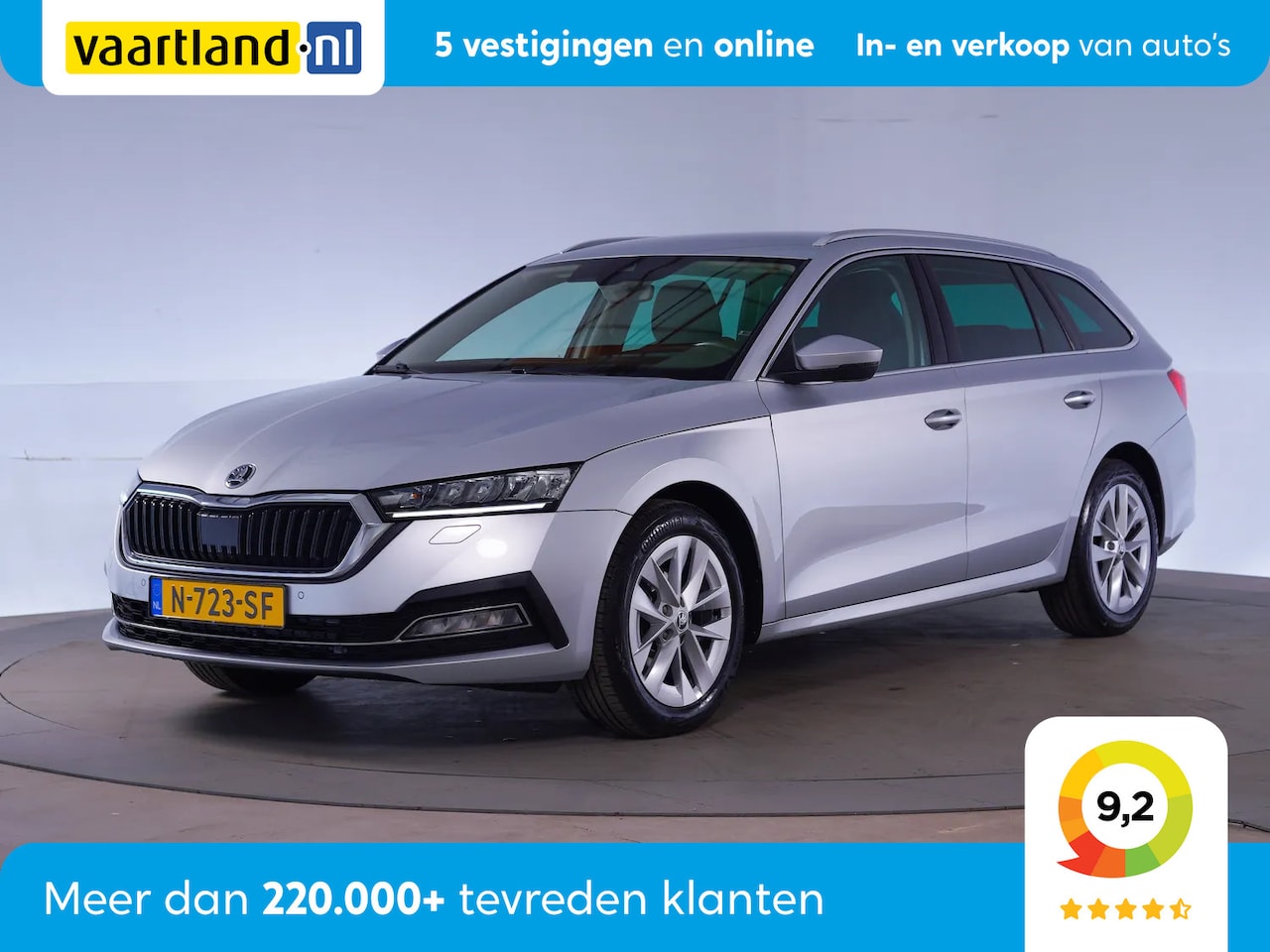 Skoda Octavia - 1.0 e-TSI Business Edition Plus Aut. [ Navi Virtual Camera Adapt.cruise ] - AutoWereld.nl