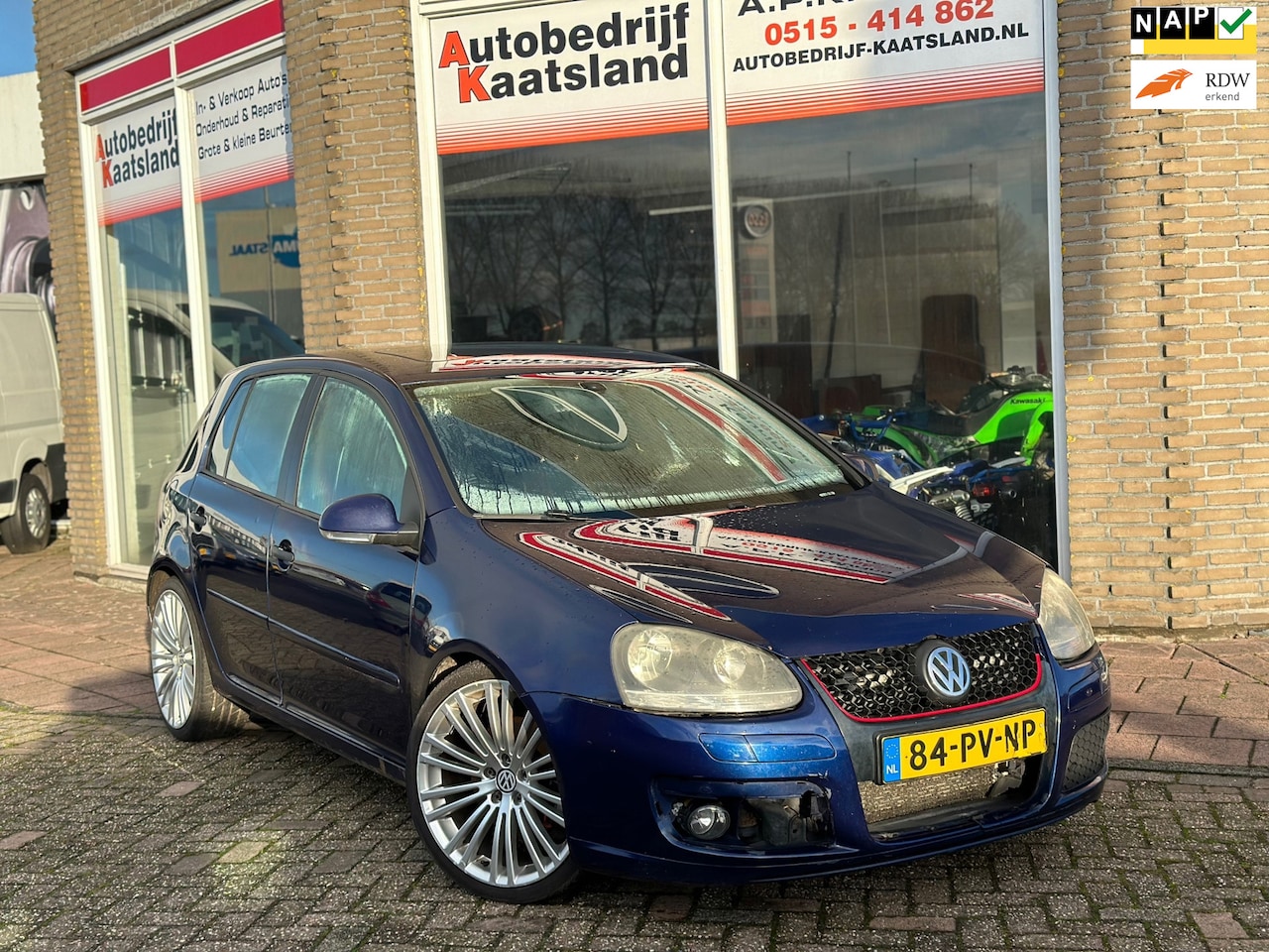 Volkswagen Golf - 2.0 FSI Comfortline 5 Drs - Airco - Cruise - 2005 - AutoWereld.nl