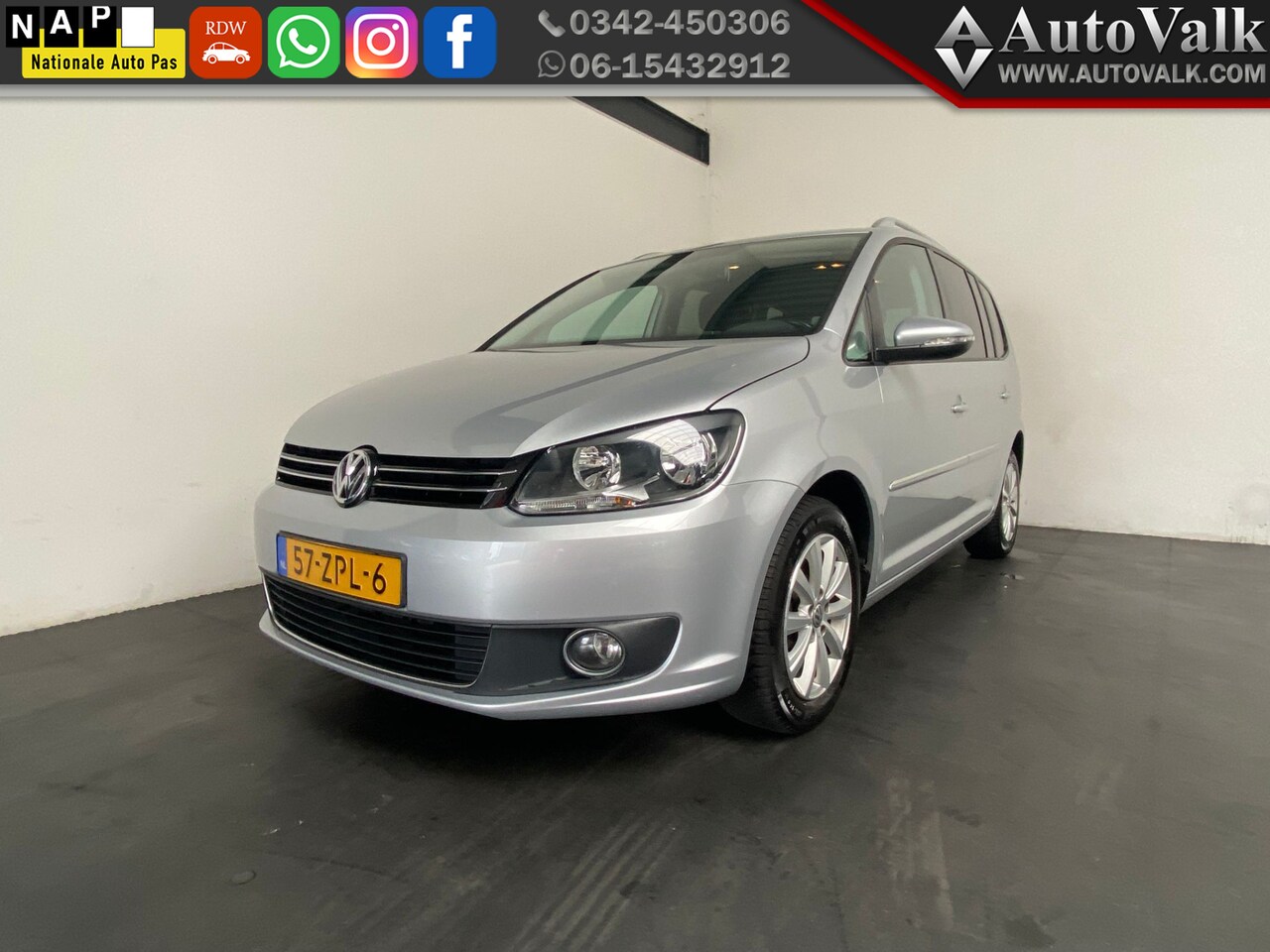 Volkswagen Touran - 1.2 TSI Highline BlueMotion 7p. 1.2 TSI Highline BlueMotion 7p. - AutoWereld.nl