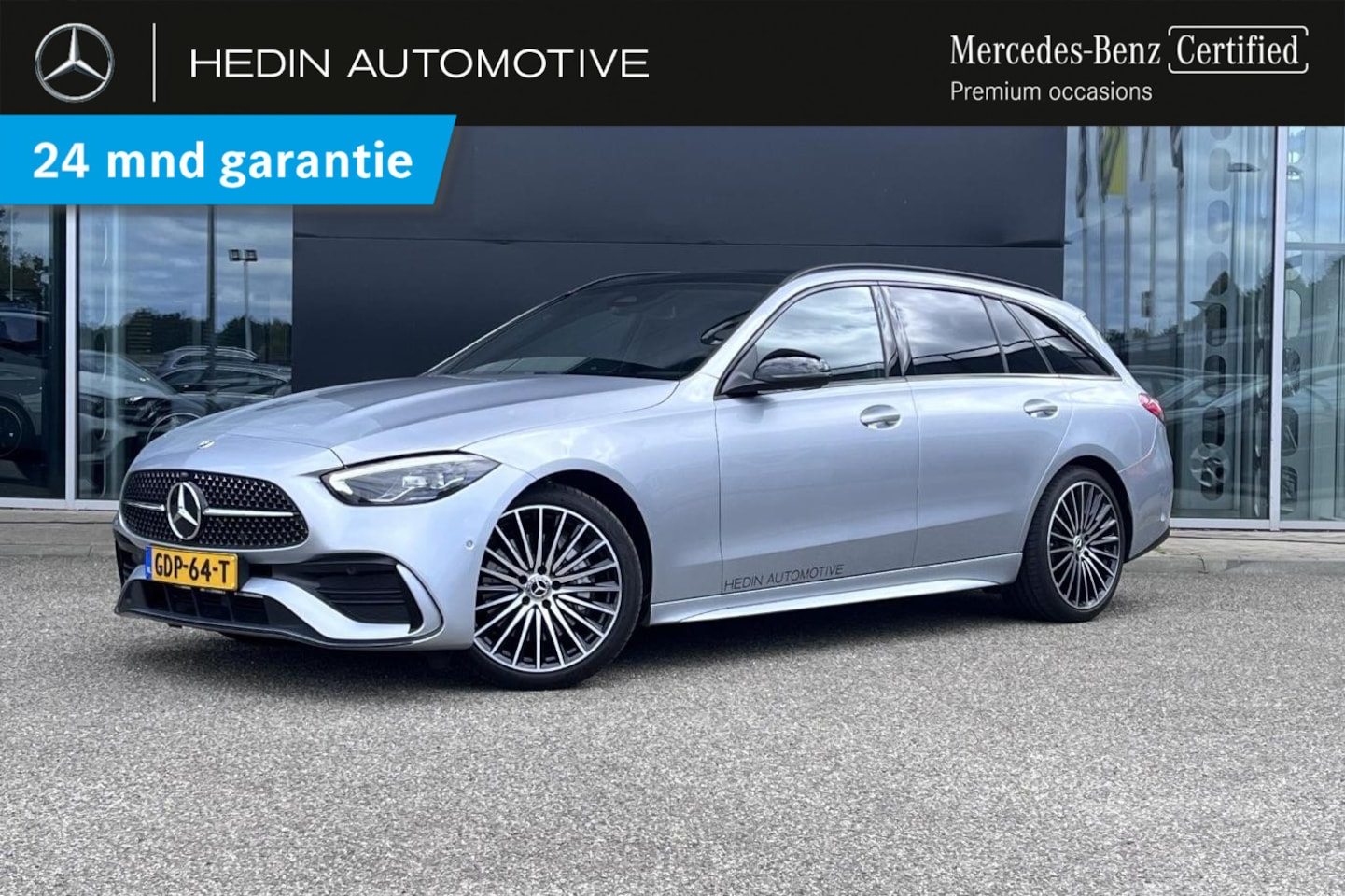 Mercedes-Benz C-klasse Estate - C 180 Automaat AMG Line | Nightpakket | Panoramadak - AutoWereld.nl