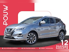 Nissan Qashqai - 1.3 DIG-T 140pk Tekna + | Trekhaak | Panaramadak | Leder | 360 Camera