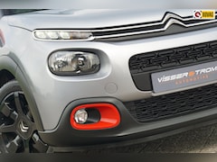 Citroën C3 - 1.2 PureTech 110pk S&S Shine - Gris Shark/Rouge Aden - Cross Black LMV