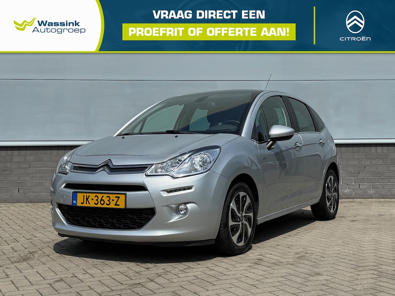 Citroën C3 - 1.2 PureTech 82pk ETG | Automaat | Trekhaak | Panorama Dak | Airco | Cruise Control | Navi - AutoWereld.nl