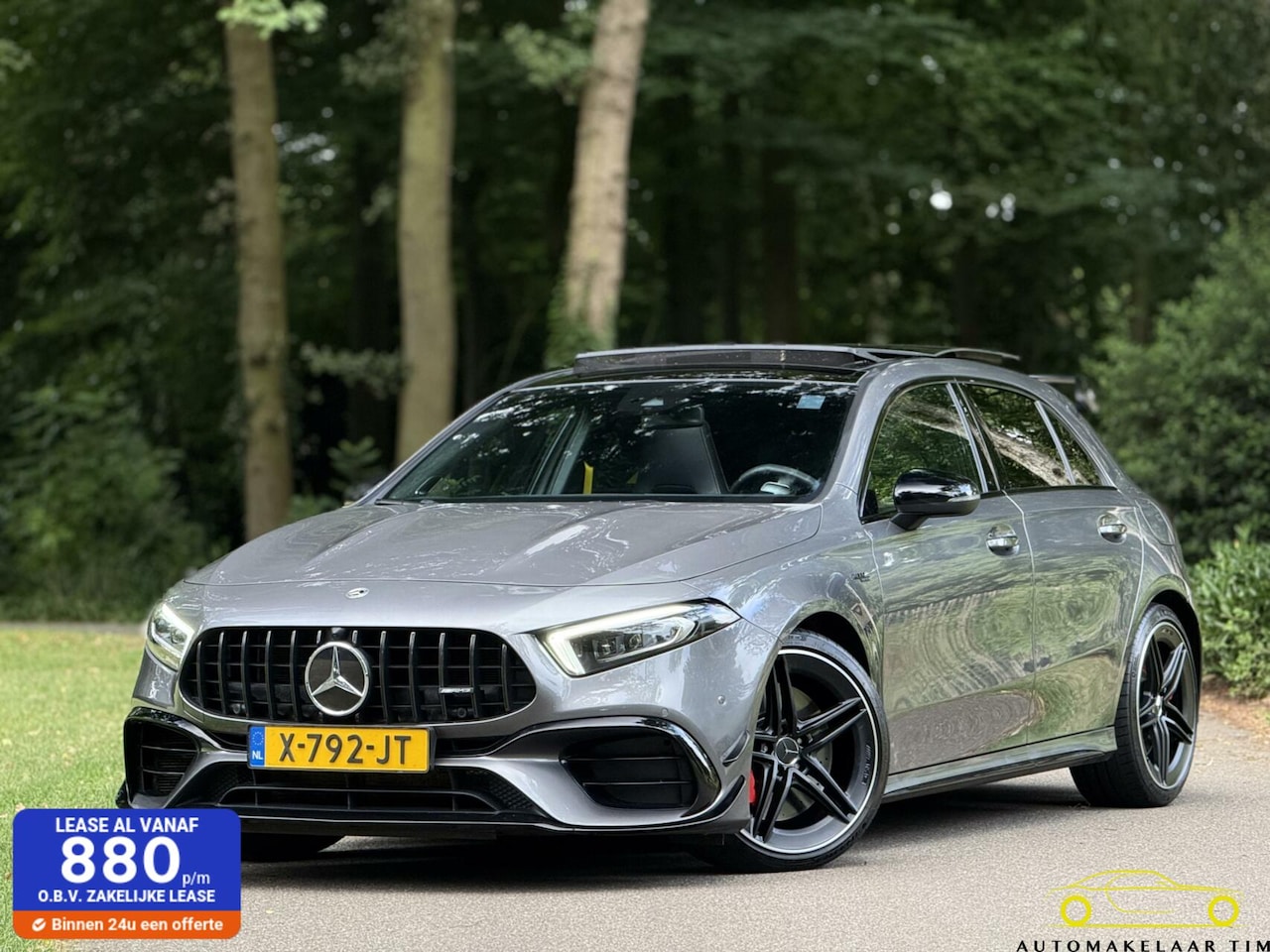 Mercedes-Benz A-klasse - AMG 45 S 4MATIC+ / Pano / Burmester - AutoWereld.nl