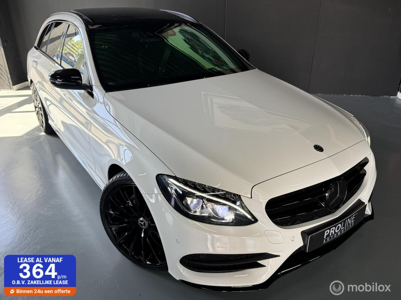 Mercedes-Benz C-klasse Estate - 200 AMG / PANO / 20 INCH - AutoWereld.nl