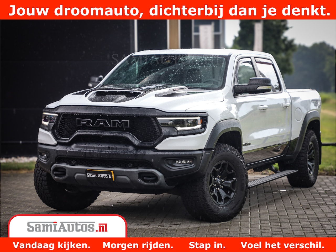Dodge Ram 1500 - TRX 6.2 V8 4x4 | HellCat 611 PK | BEAST | RAM Vol | Comfortabele DC Dubbele Cabine met Roy - AutoWereld.nl
