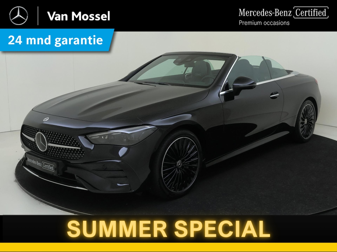 Mercedes-Benz CLE Cabriolet - 200 AMG Line / Premium/ Leder/ Digital Light/ Rijassistentiepakket/ AIRCAP/ AIRSCARF/ 19 i - AutoWereld.nl