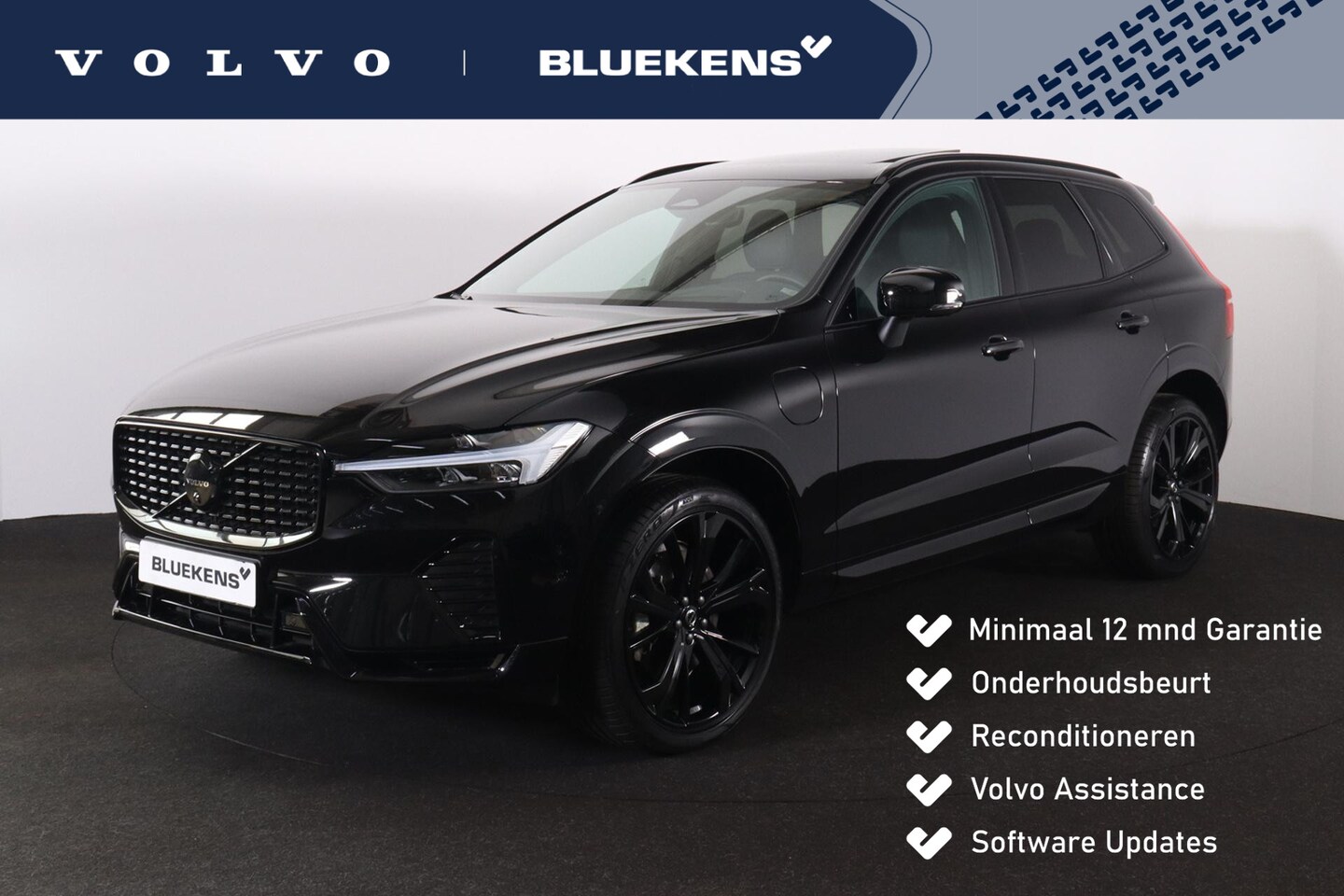 Volvo XC60 - T6 Recharge AWD Plus Black Edition - LONG RANGE - Panorama/schuifdak - IntelliSafe Assist - AutoWereld.nl