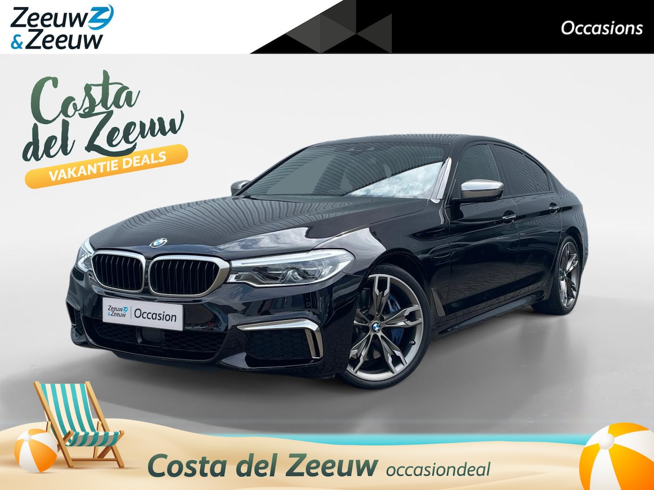 BMW 5-serie - M550i xDrive High Executive | Unieke NEDERLANDSE en zeer mooie BMW | Full options | 8 cili - AutoWereld.nl
