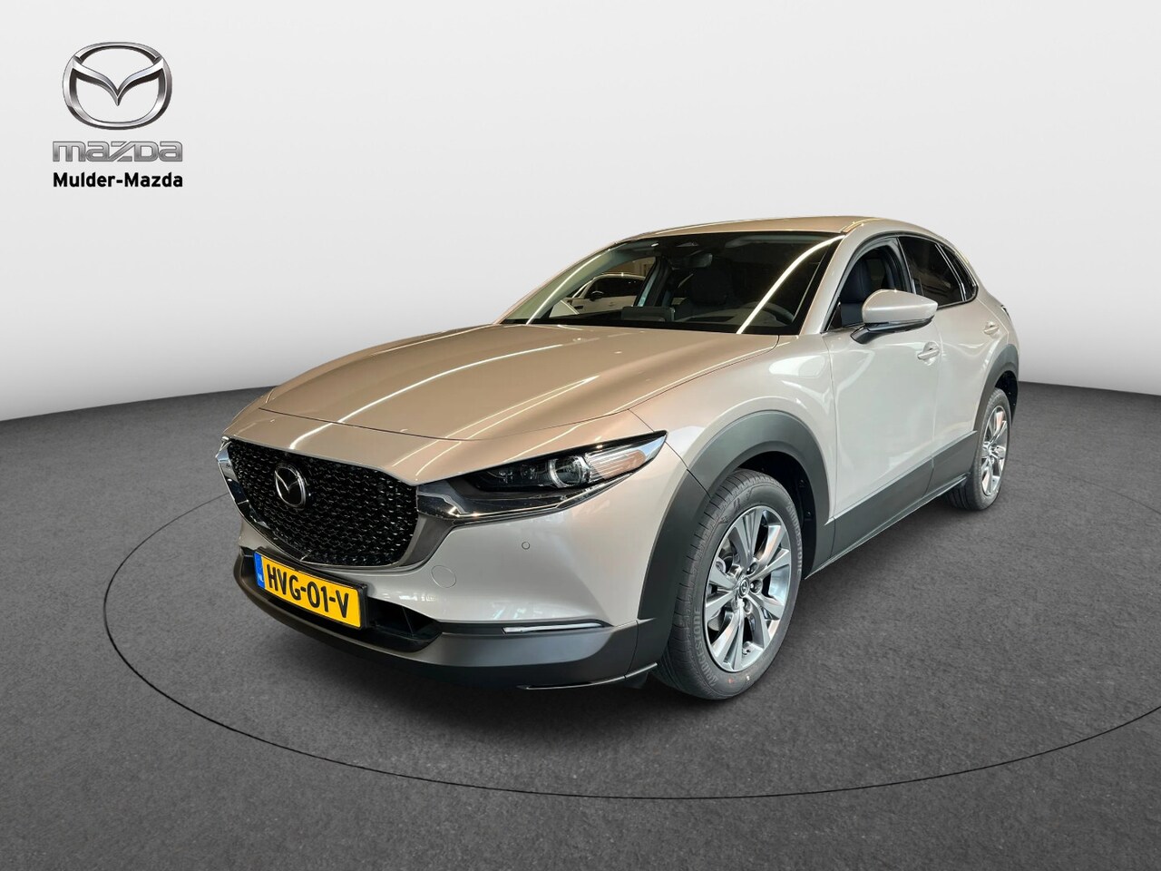 Mazda CX-30 - E-SKYACTIV X Exclusive-Line | 18-inch lichtmetalen velgen, Silver | 360° View Monitor | 7- - AutoWereld.nl