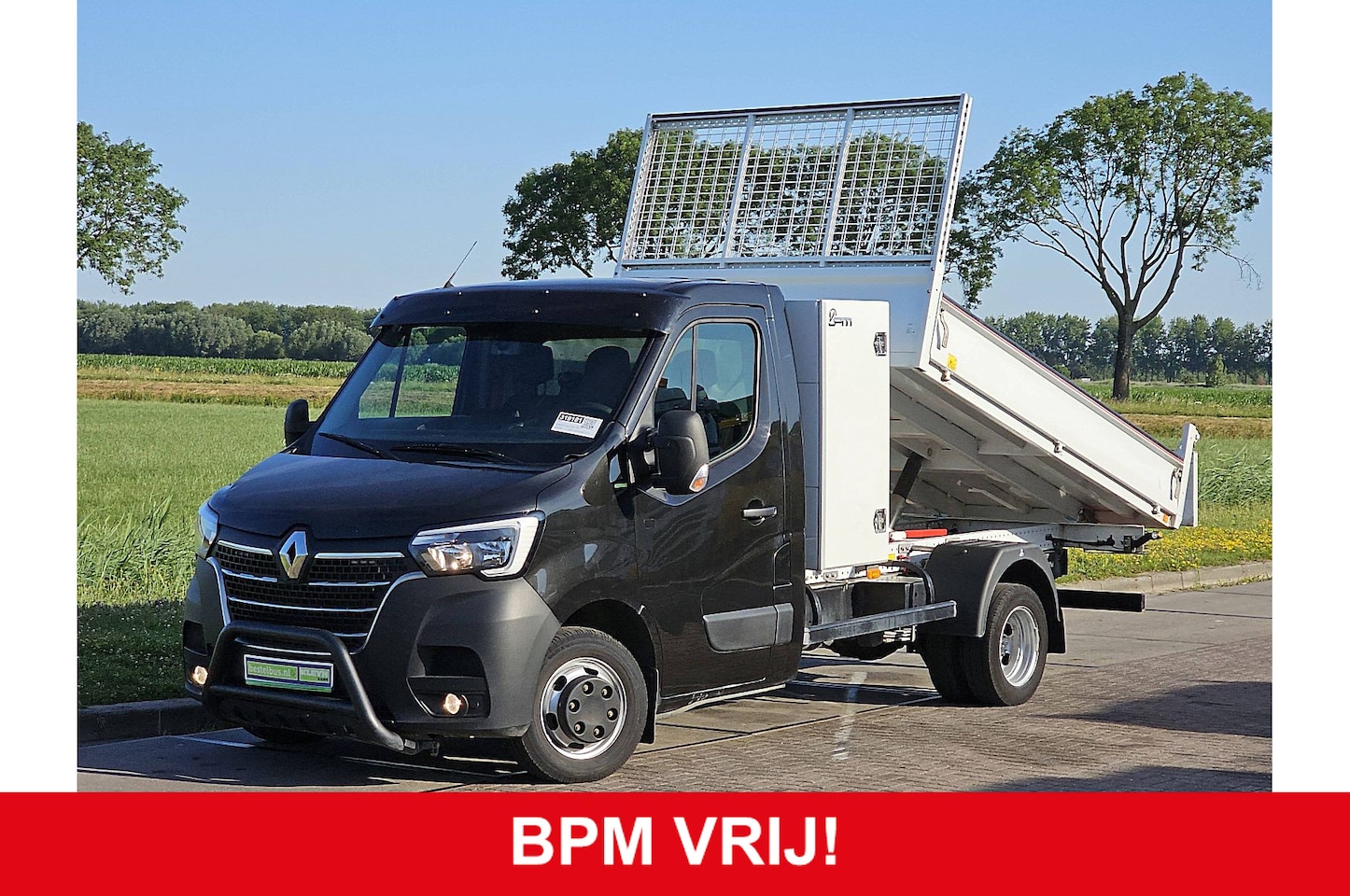 Renault Master - T35 2.3 dCi 165 L3 DL Kipper EURO6 3500 kg trekhaak omvormer navi cruise control - AutoWereld.nl