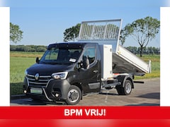 Renault Master - T35 2.3 dCi 165 L3 DL Kipper EURO6 3500 kg trekhaak omvormer navi cruise control