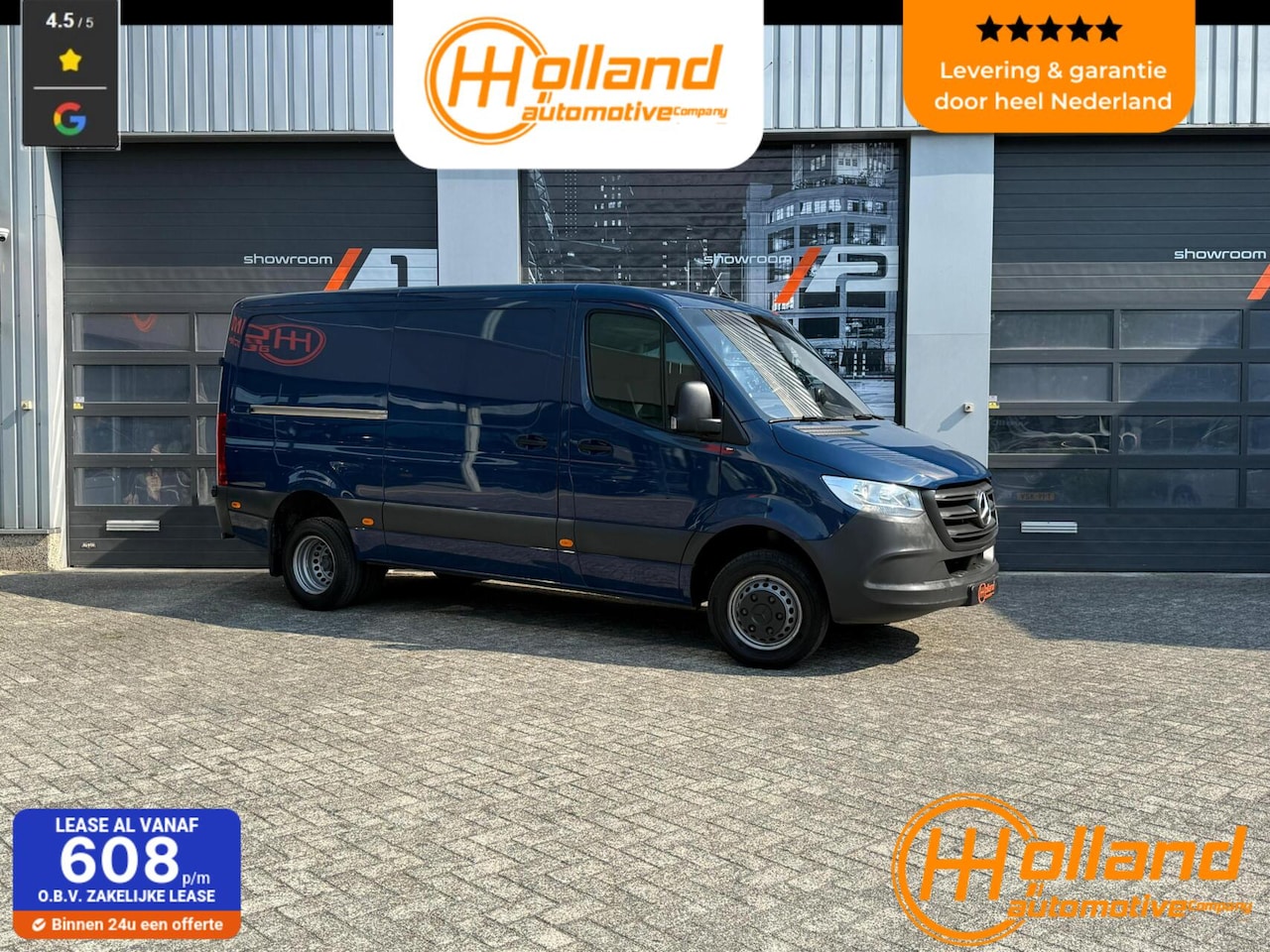 Mercedes-Benz Sprinter - bestel 516 2.2 CDI L2H1|DUBBELLUCHT|3.5t! - AutoWereld.nl