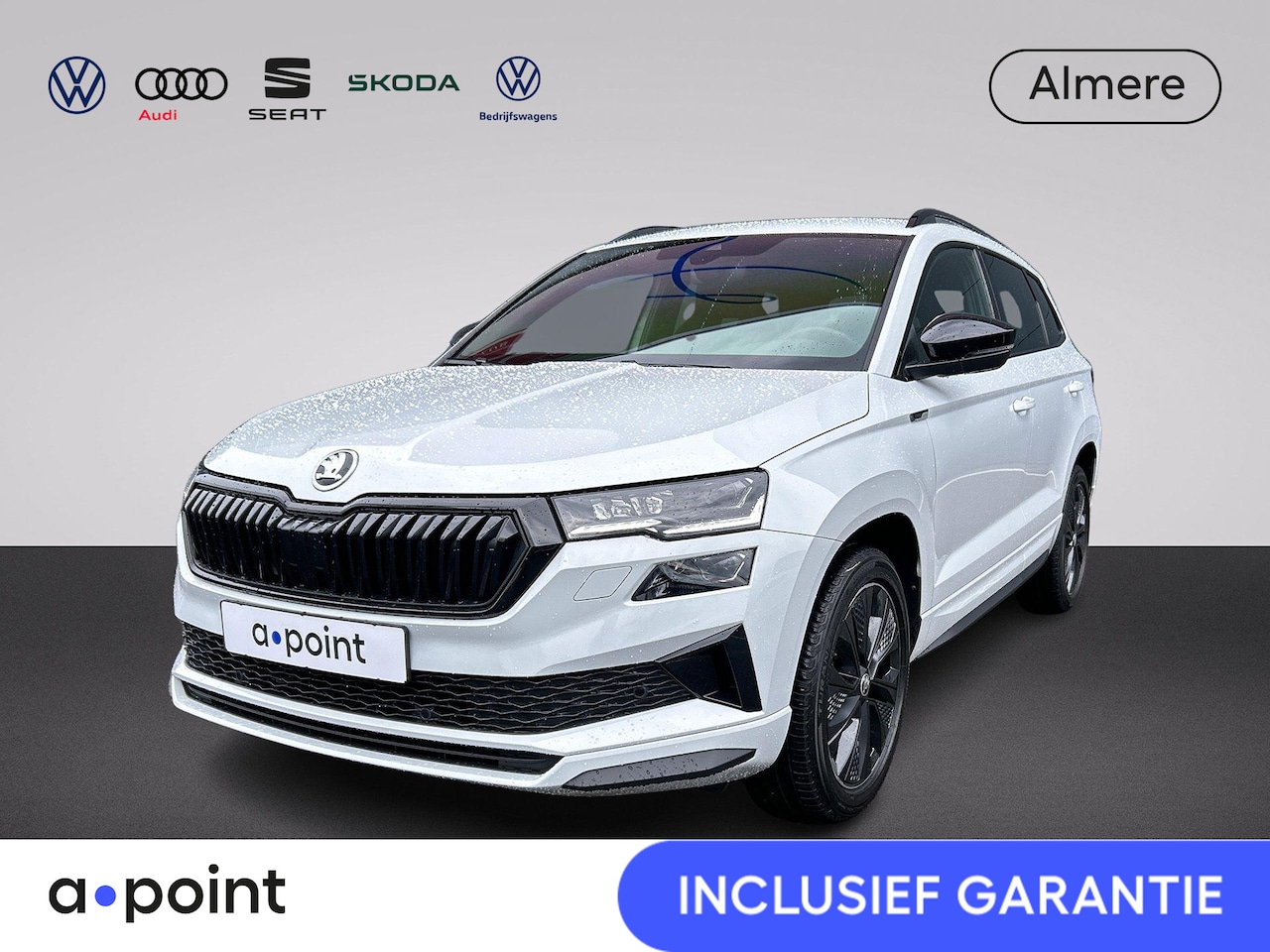 Skoda Karoq - 1.5 TSI ACT Sportline Business 150 pk Automaat (DSG) | Navigatie | Parkeersensoren | Achte - AutoWereld.nl