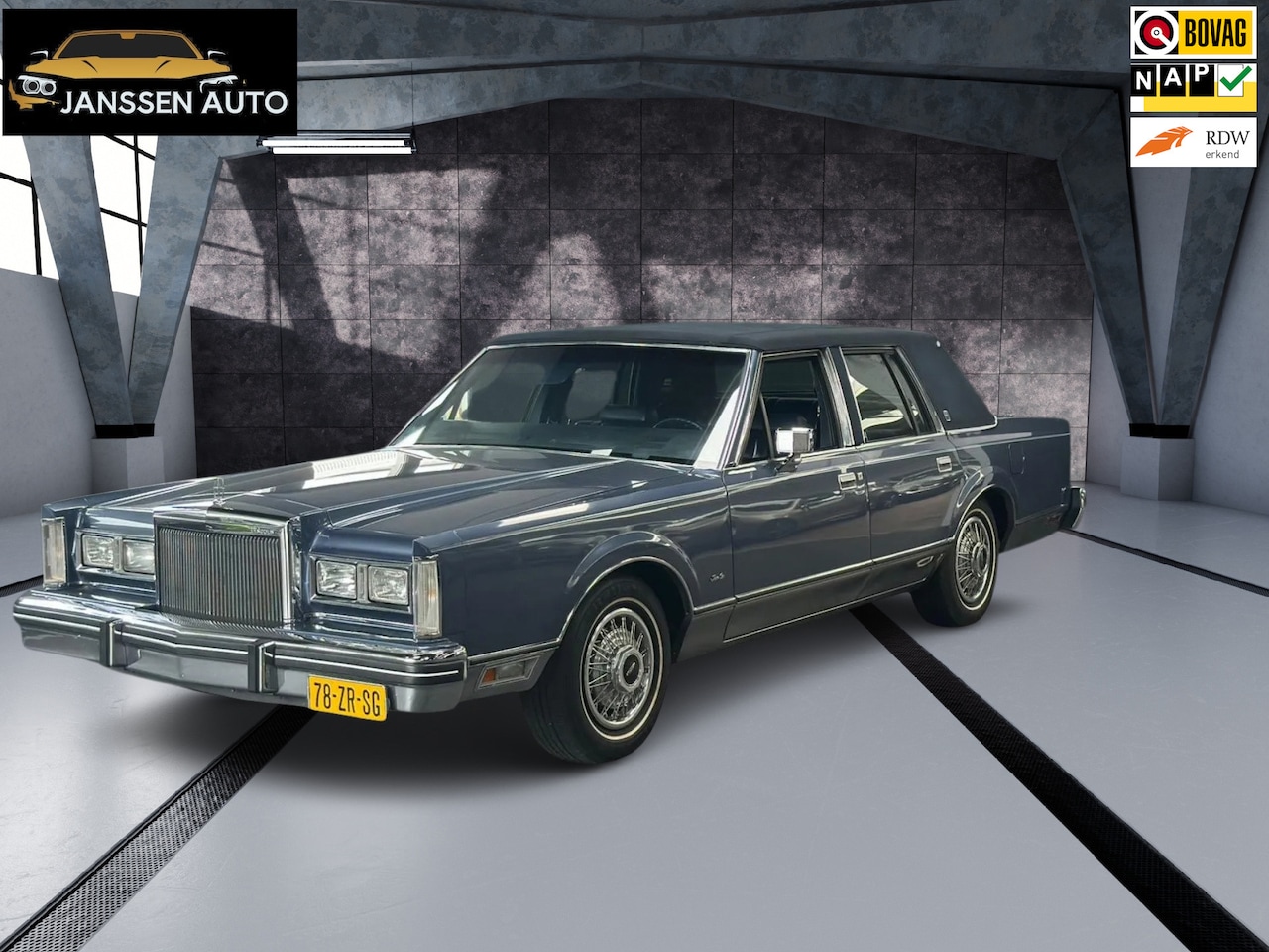 Lincoln Continental - 4.9 Signature Series | Topstaat | Stof dak | Originele Auto | Leder - AutoWereld.nl