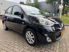 Nissan Micra - 1.2 DIG-S Tekna , multi-stuur, airco, elec pakket, led, spoiler pakket, cruise control, nw