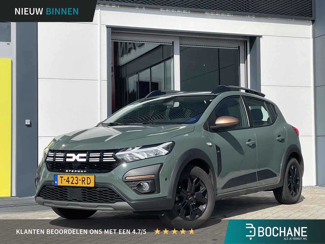 Dacia Sandero Stepway - 1.0 TCe 100 ECO-G Extreme | Open dak | Trekhaak | Climate control | - AutoWereld.nl
