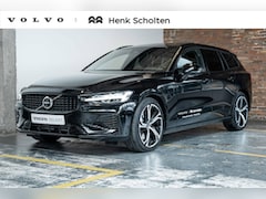 Volvo V60 - 2.0 T6 Plug-in hybrid AWD Ultra Dark | Panoramadak | Harman Kardon Premium Audio | Lederen