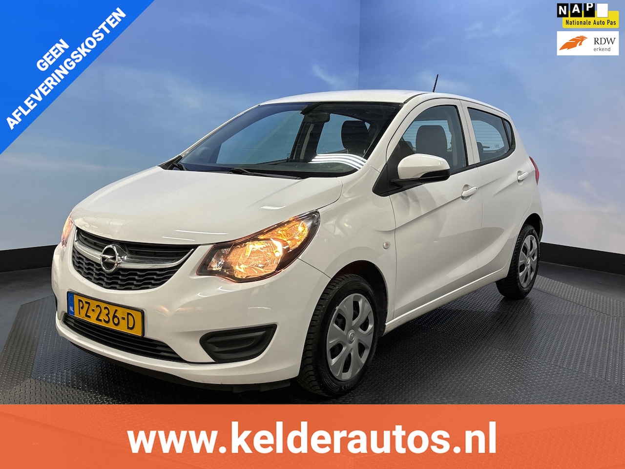 Opel Karl - 1.0 ecoFLEX Edition Airco, Navi, Cruise - AutoWereld.nl