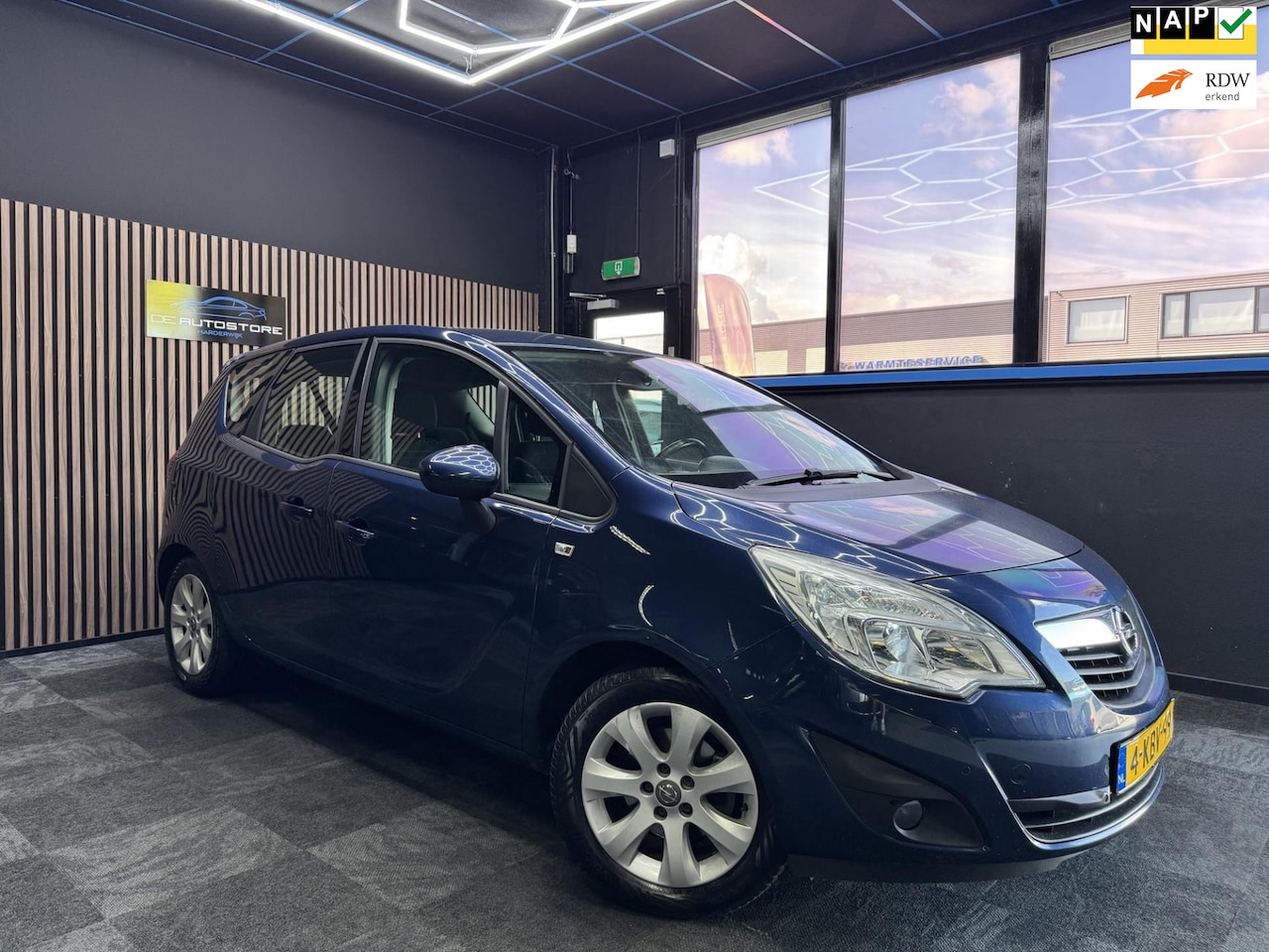 Opel Meriva - 1.4 Turbo Business+ Airco Cruise Pdc Trekhaak dealeronderhouden!! - AutoWereld.nl