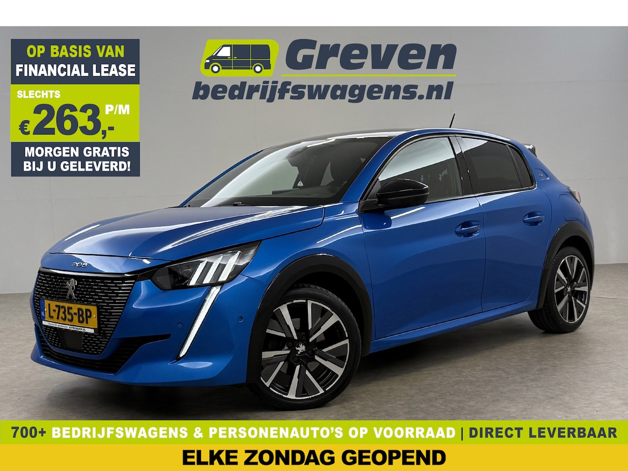 Peugeot 208 - 1.2 PureTech GT 131PK 360 Camera Sfeerverl. LED Carplay Clima Cruise Virtual Navi PDC 17"L - AutoWereld.nl