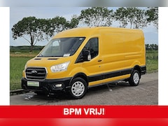 Ford Transit - 350 2.0 TDCI L3H2 Trekhaak NAP Airco Euro6 130Pk 1e Eigenaar Oh-Historie