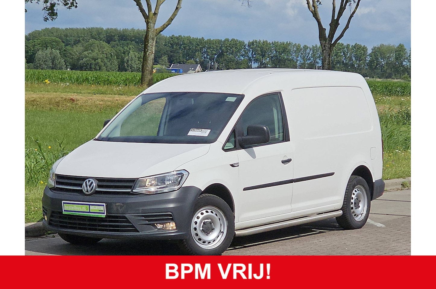 Volkswagen Caddy Maxi - 2.0 TDI L2H1 BMT Trendline Euro6 Airco NAP 75Pk Sidebars 1e Eigenaar! - AutoWereld.nl