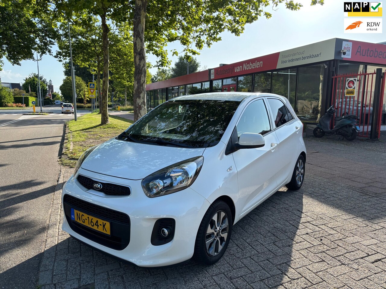 Kia Picanto - 1.0 CVVT EconomyPlusLine|12 MND GARANTIE|NAVI|CRUISE CONTROL|AIRCO|CAMERA - AutoWereld.nl