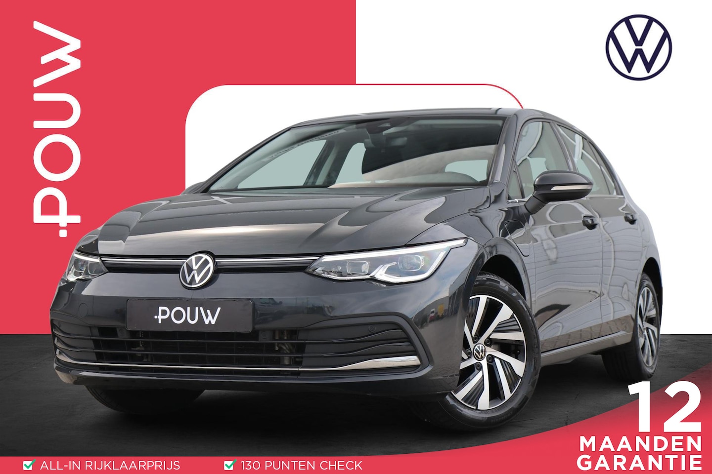 Volkswagen Golf - 1.4 eHybrid 204pk Style | SoH 95% | Navigatie | Parkeersensoren | Elektrische Stoel - AutoWereld.nl