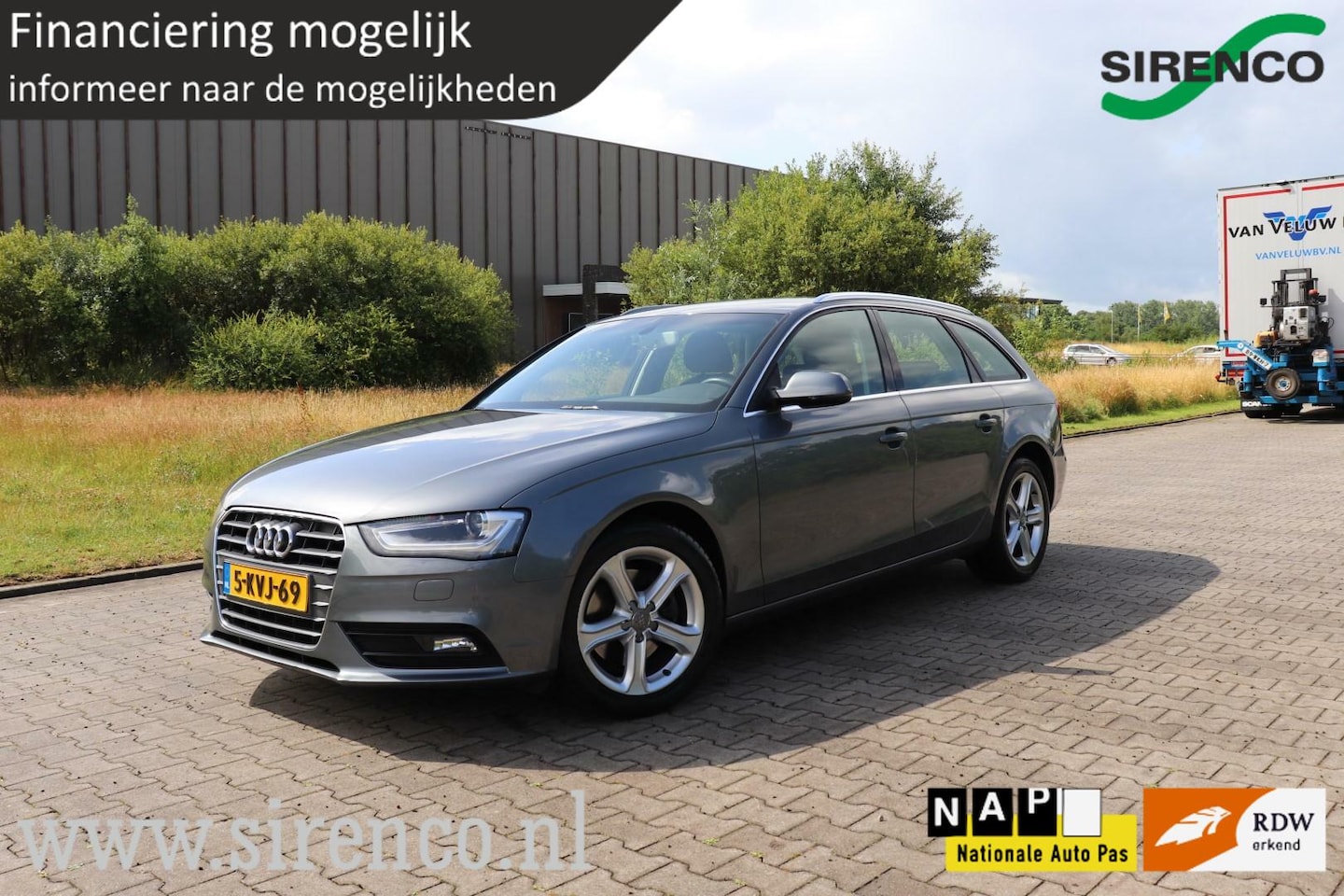 Audi A4 Avant - 1.8 TFSI climate & cruise control navigatie bluetooth regensensor isofix 6-bak - AutoWereld.nl