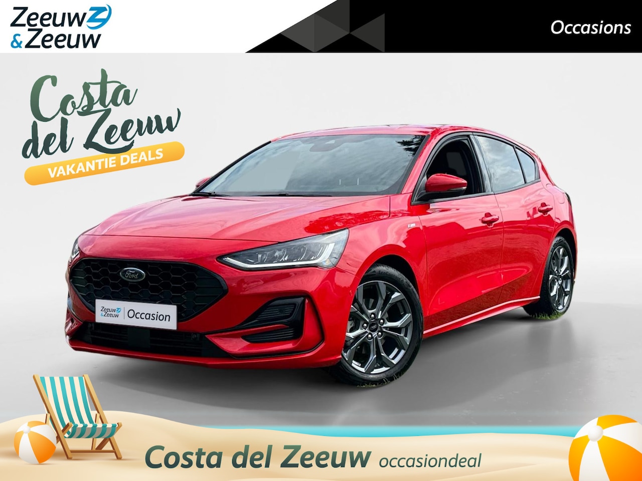Ford Focus - 1.0 EcoBoost Hybrid ST Line | 1Ste Eigenaar | Winter Package | Driver Assistance Pack | Ap - AutoWereld.nl