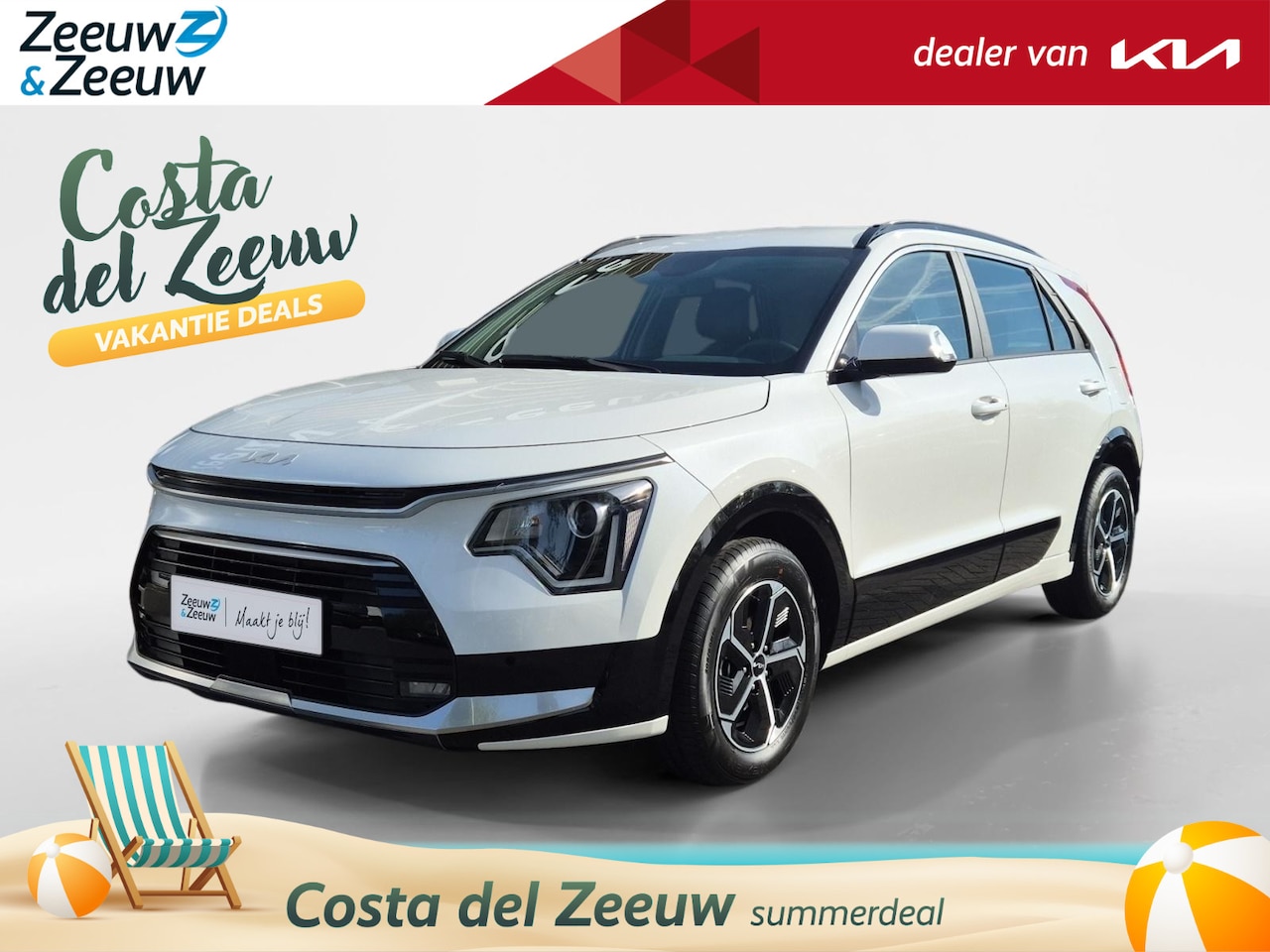 Kia Niro - 1.6 GDi Hybrid DynamicLine | Enkele op voorraad bel voor info | Incl €3.250,- inruilpremie - AutoWereld.nl