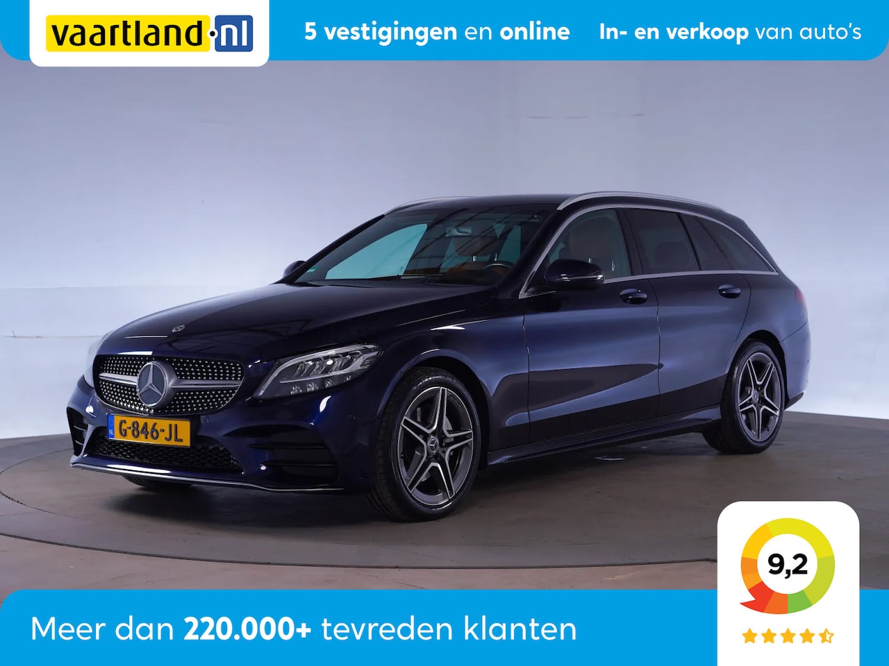 Mercedes-Benz C-klasse Estate - 160 Busines AMG Line Aut [ Leer Led Camera ] - AutoWereld.nl