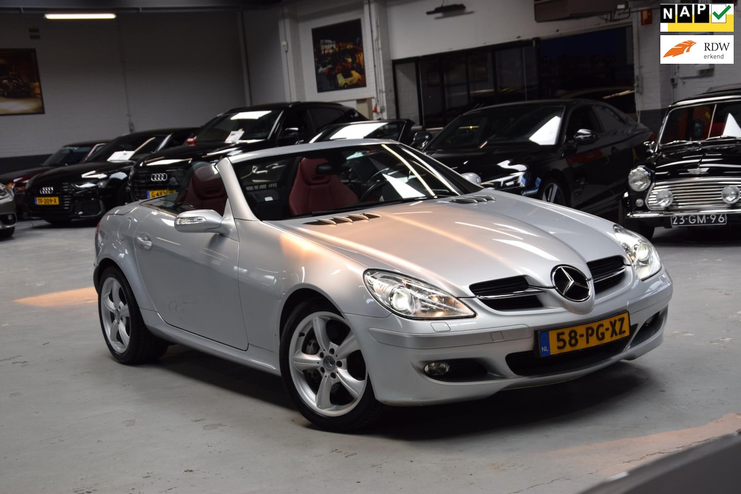 Mercedes-Benz SLK-klasse - 350 V6 Navi|Org.NL|Airscarf|272pk!!| - AutoWereld.nl