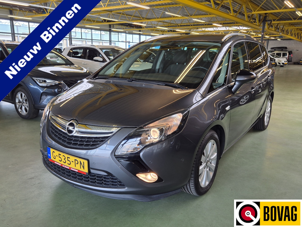 Opel Zafira Tourer - 1.4 Edition 7p. -140pk- Automaat | Stoel- & Stuurverwarming | AGR Stoelen | 7-persoons | R - AutoWereld.nl